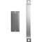 Ekena Millwork 11" Pull Handle & 6" Flush Pull for 2 1/4" Doors, Silver Metallic GB6001PP5116SM - alternate 2